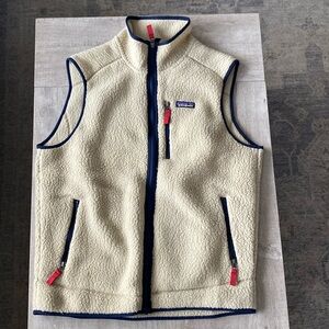 Patagonia Retro Pile Fleece Vest - L - El Cap Khaki